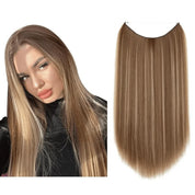 Blond Centré Lisse (55cm)
