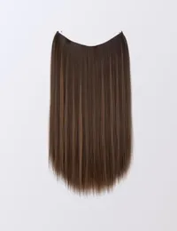Brun Foncé Aux Reflets Blonds Lisse (55cm)