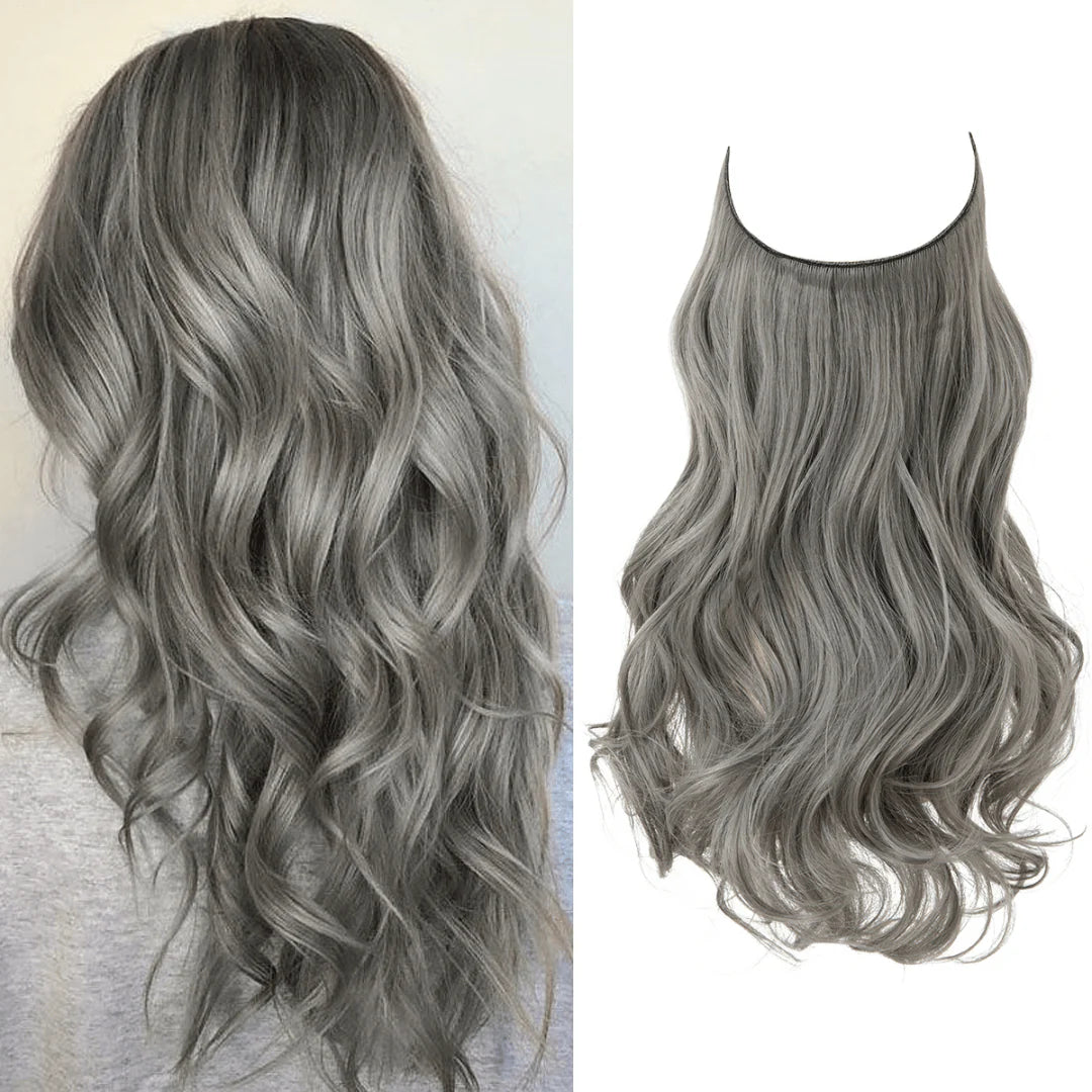 Dark Grey Wavy (22 Inch)