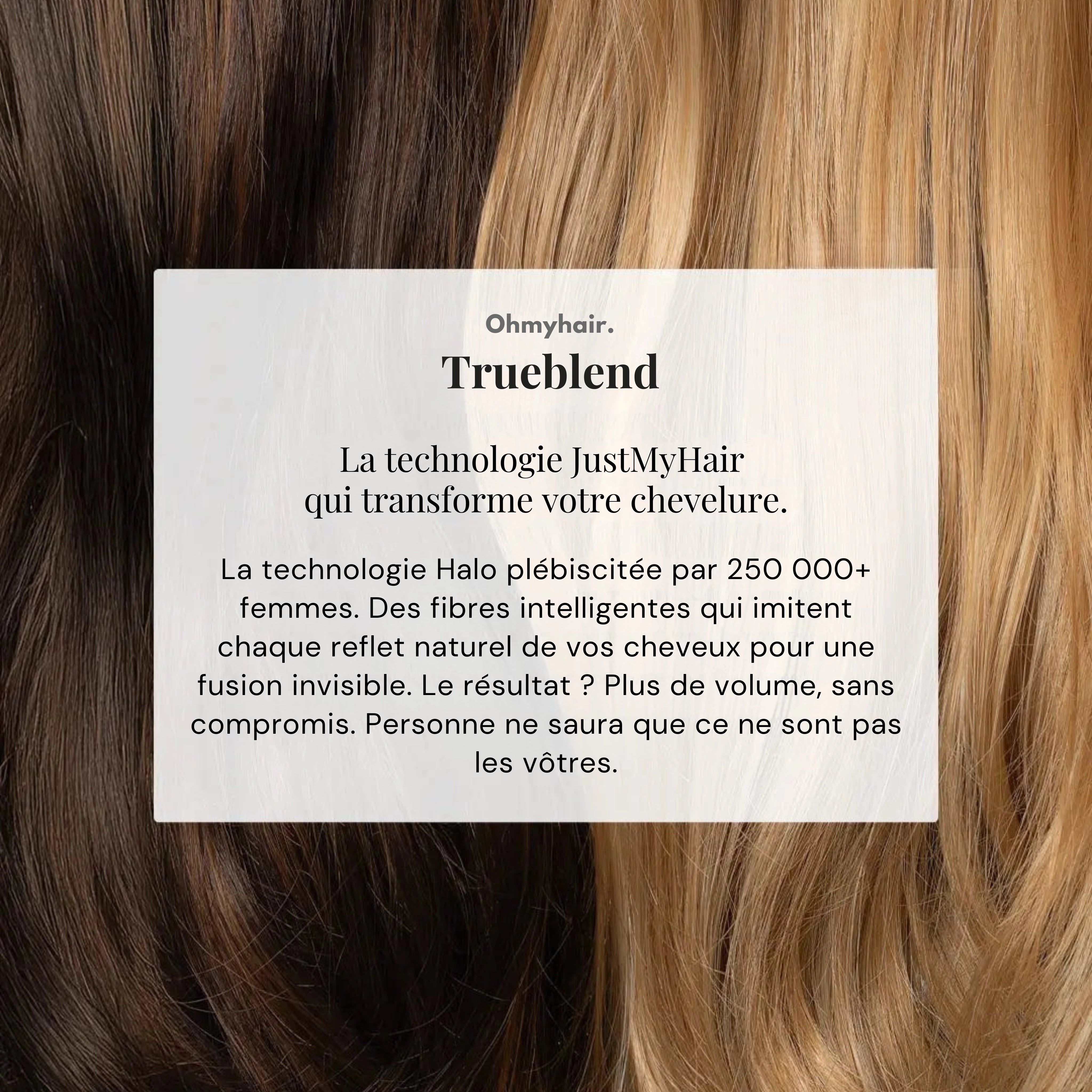 Halo Volume Instantané — Pose en 30s, invisible et léger