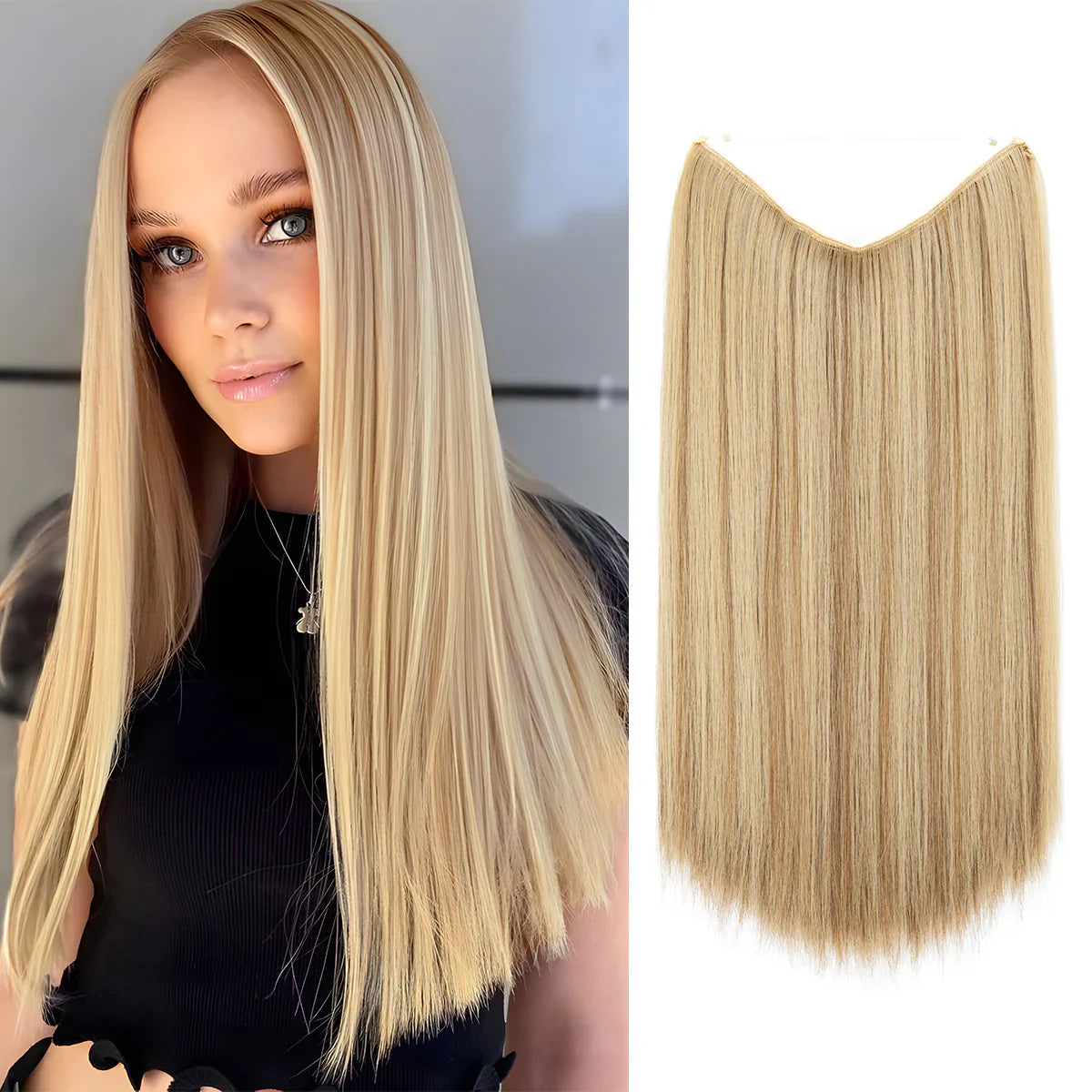 Blond Sahara Beige Lisse (35cm)
