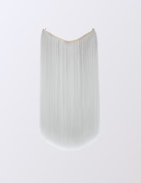 Gris Argenté Clair Lisse 40cm