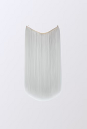 Gris Argenté Clair Lisse 40cm