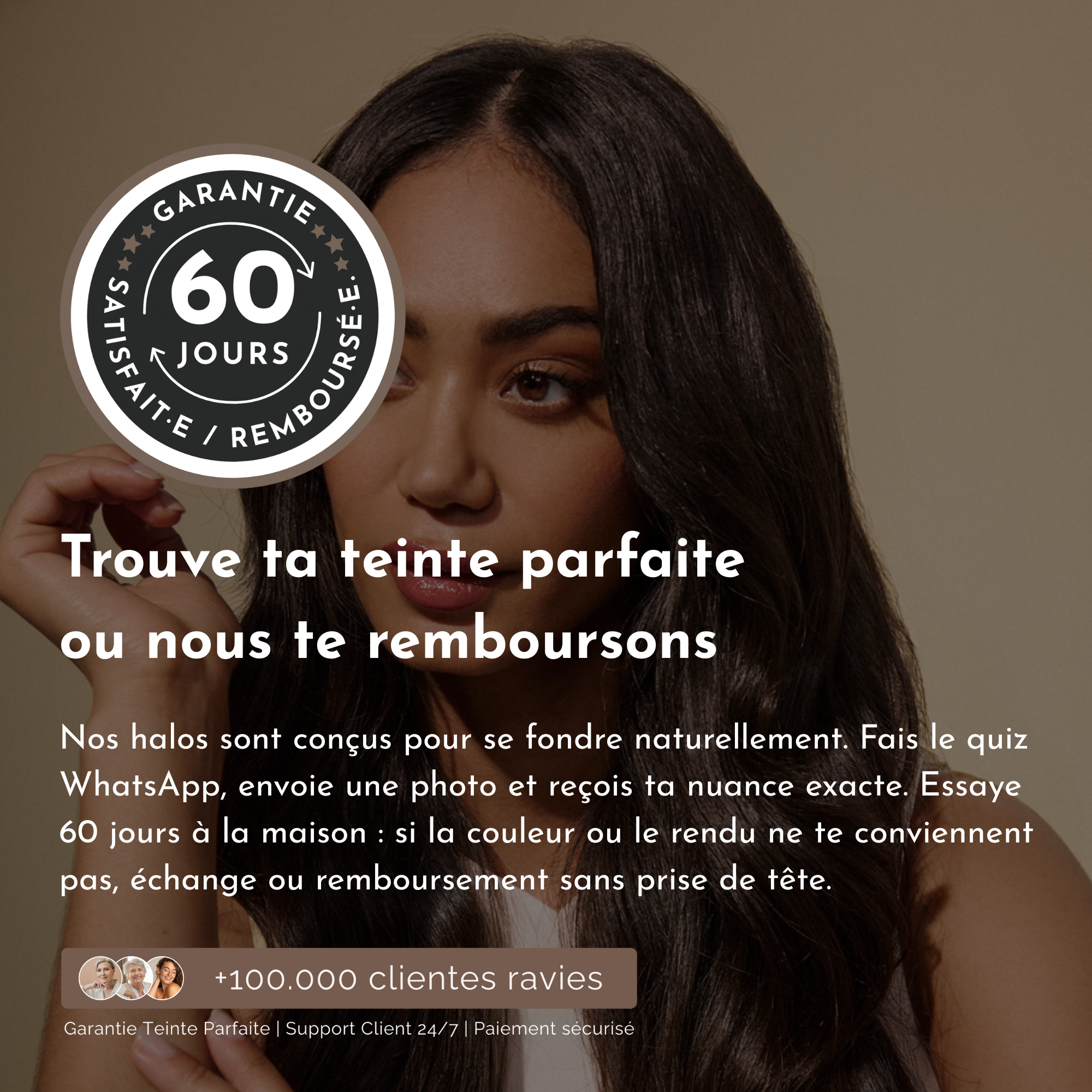 Halo Volume Instantané — Pose en 30s, invisible et léger